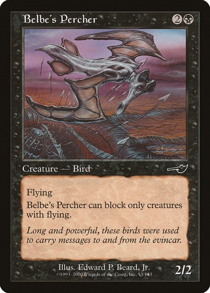 Image for Belbe's Percher (53) (NMS) - Magic: The Gathering