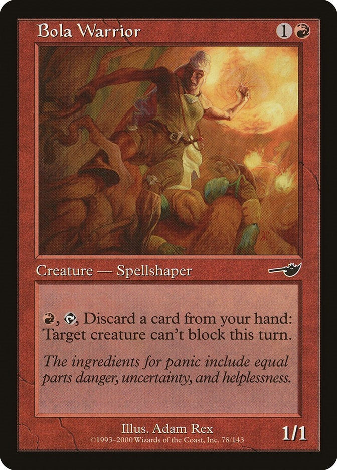 Image for Bola Warrior (78) (NMS) - Magic: The Gathering