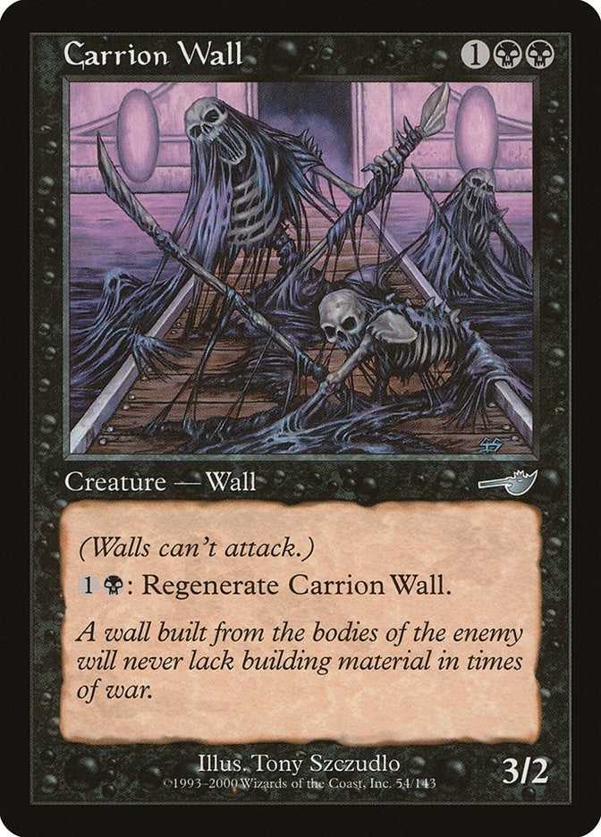 Image for Carrion Wall (54) (NMS) - Magic: The Gathering