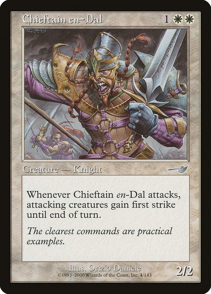 Image for Chieftain en-Dal (4) (NMS) - Magic: The Gathering