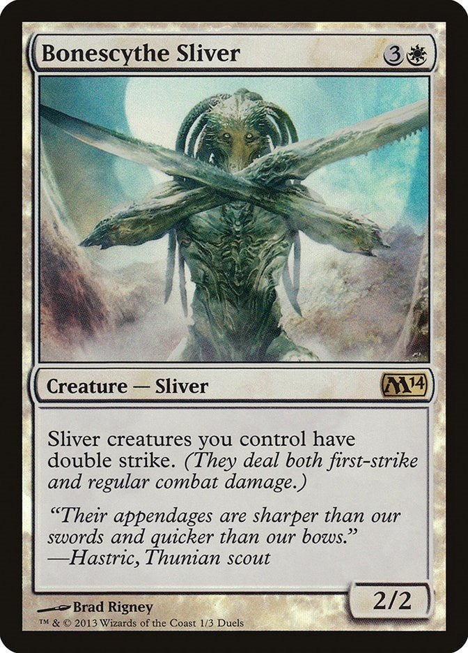 Image for Bonescythe Sliver (1) (MEDIA) - Magic: The Gathering