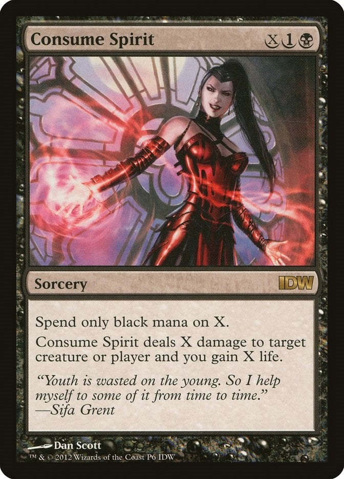 Image for Consume Spirit (IDW Comics 2012) (P6) (MEDIA) - Magic: The Gathering