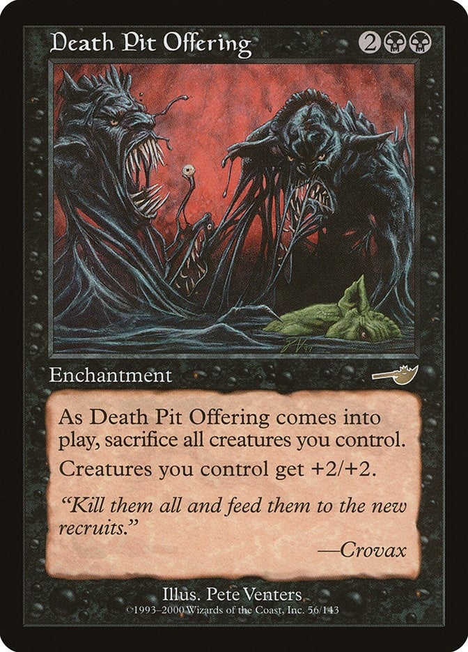 Image for Death Pit Offering (56) (NMS) - Magic: The Gathering