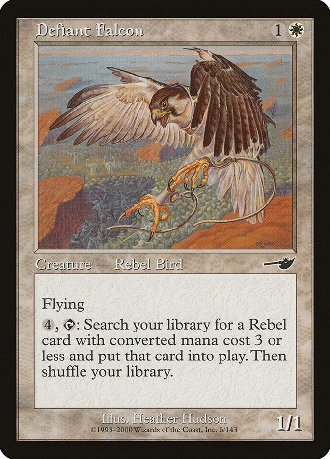 Image for Defiant Falcon (6) (NMS) - Magic: The Gathering