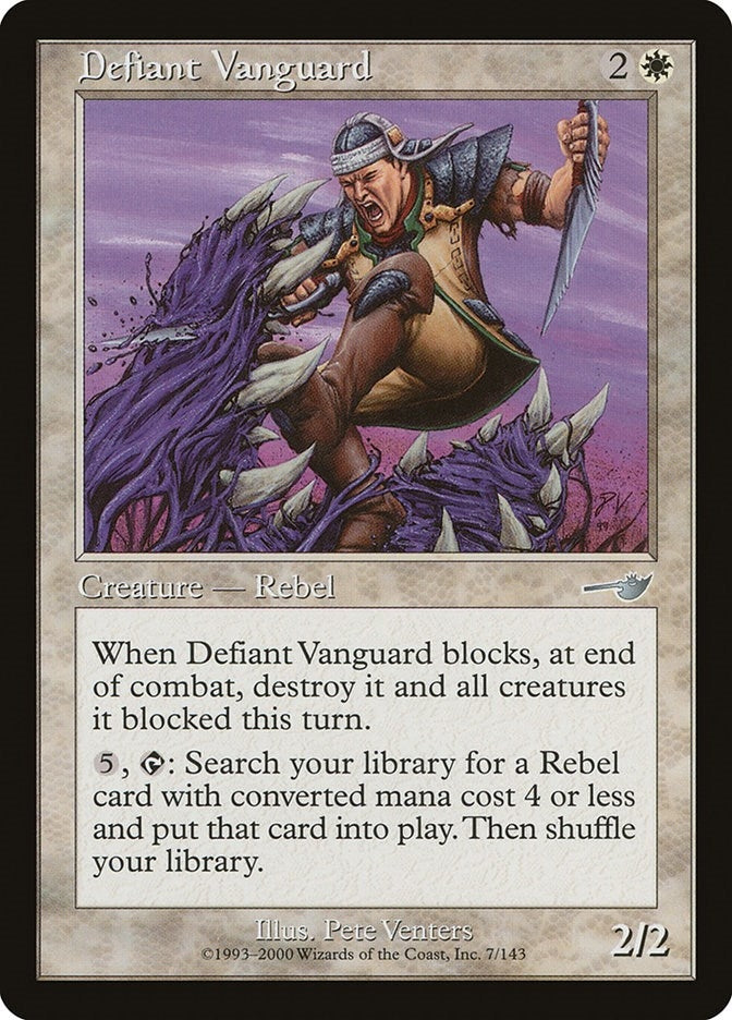 Image for Defiant Vanguard (7) (NMS) - Magic: The Gathering