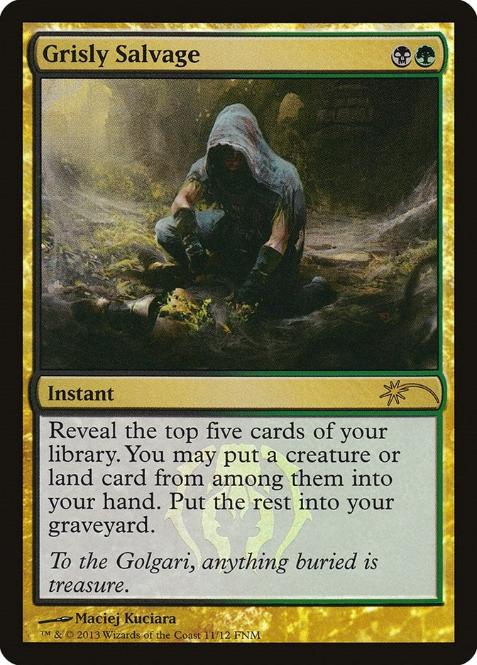 Image for Grisly Salvage (11) (FNM) - Magic: The Gathering