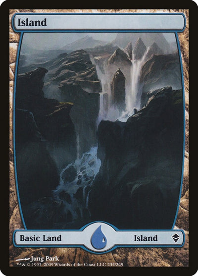 Island (235) - Full Art (235) (ZEN)