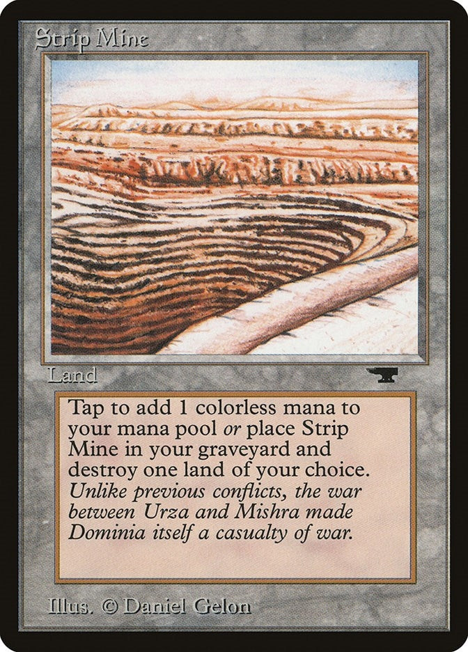 Image for Strip Mine (Even Horizon) (ATQ) - Magic: The Gathering