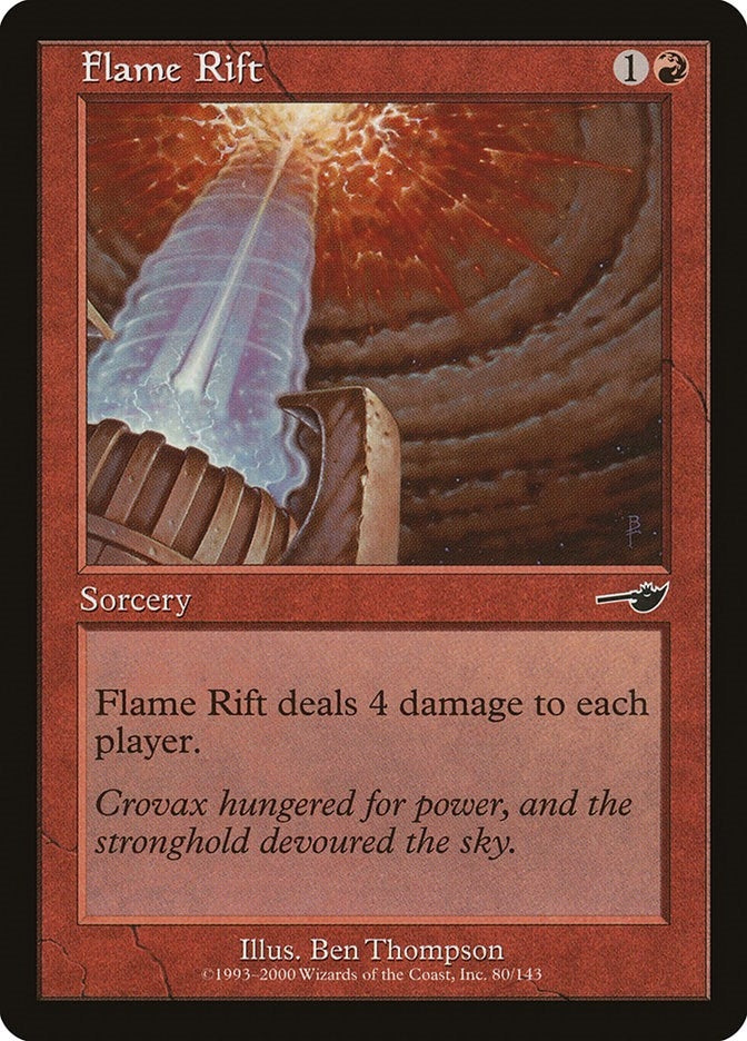 Image for Flame Rift (80) (NMS) - Magic: The Gathering