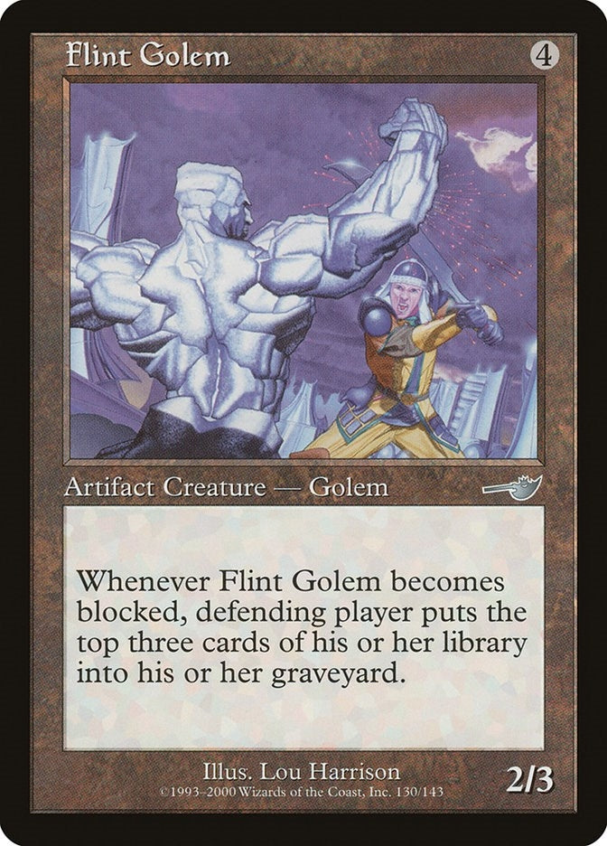 Image for Flint Golem (130) (NMS) - Magic: The Gathering