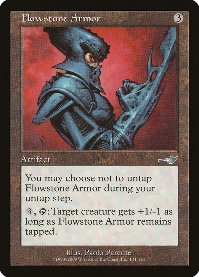 Image for Flowstone Armor (131) (NMS) - Magic: The Gathering