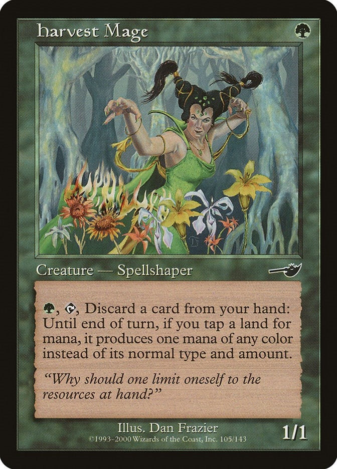 Image for Harvest Mage (105) (NMS) - Magic: The Gathering