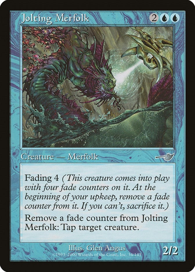 Image for Jolting Merfolk (34) (NMS) - Magic: The Gathering