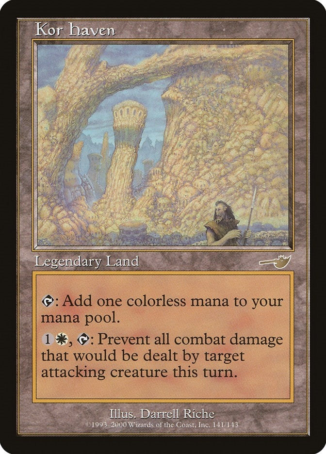Image for Kor Haven (141) (NMS) - Magic: The Gathering