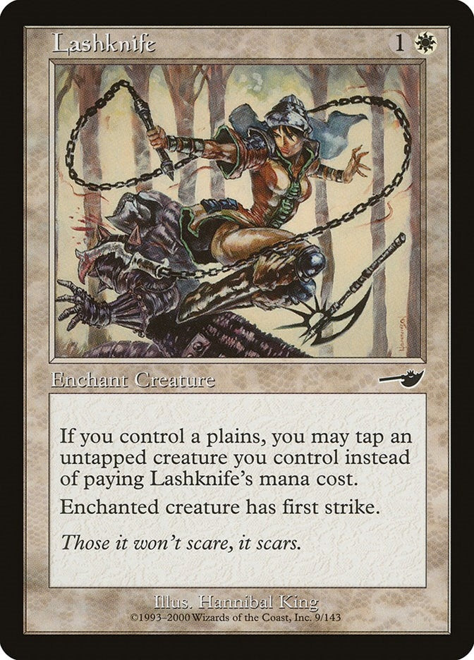 Image for Lashknife (9) (NMS) - Magic: The Gathering