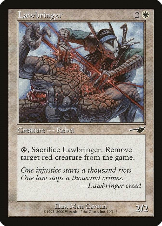 Image for Lawbringer (10) (NMS) - Magic: The Gathering