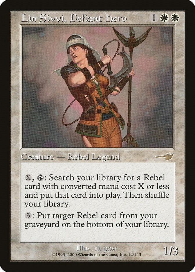 Image for Lin Sivvi, Defiant Hero (12) (NMS) - Magic: The Gathering
