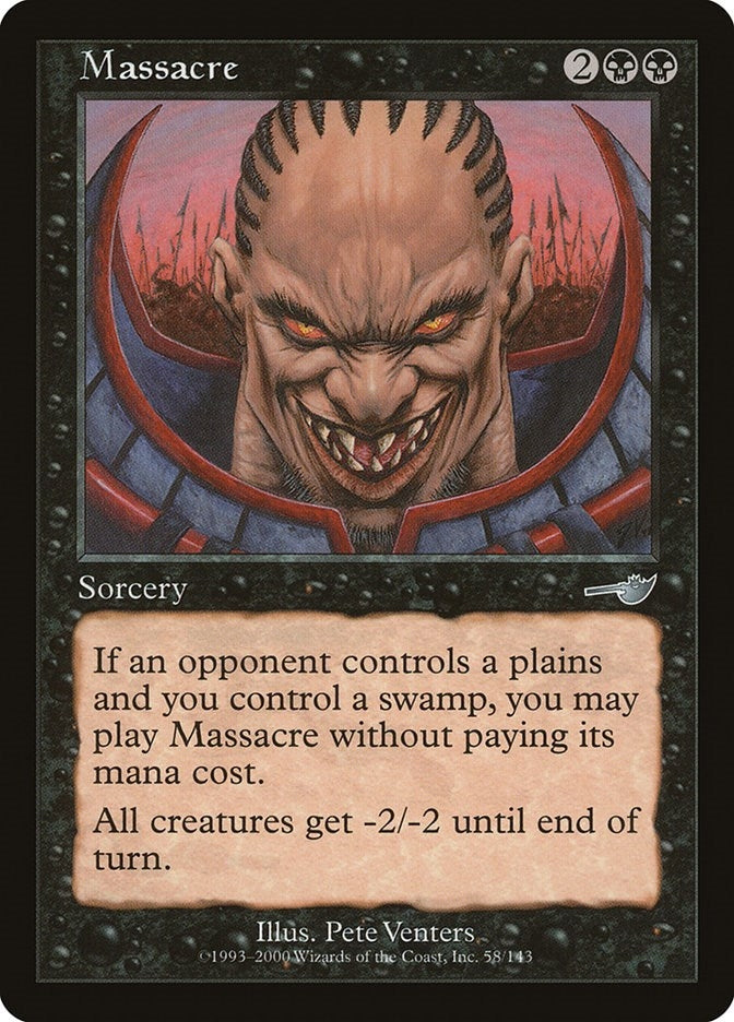 Image for Massacre (58) (NMS) - Magic: The Gathering