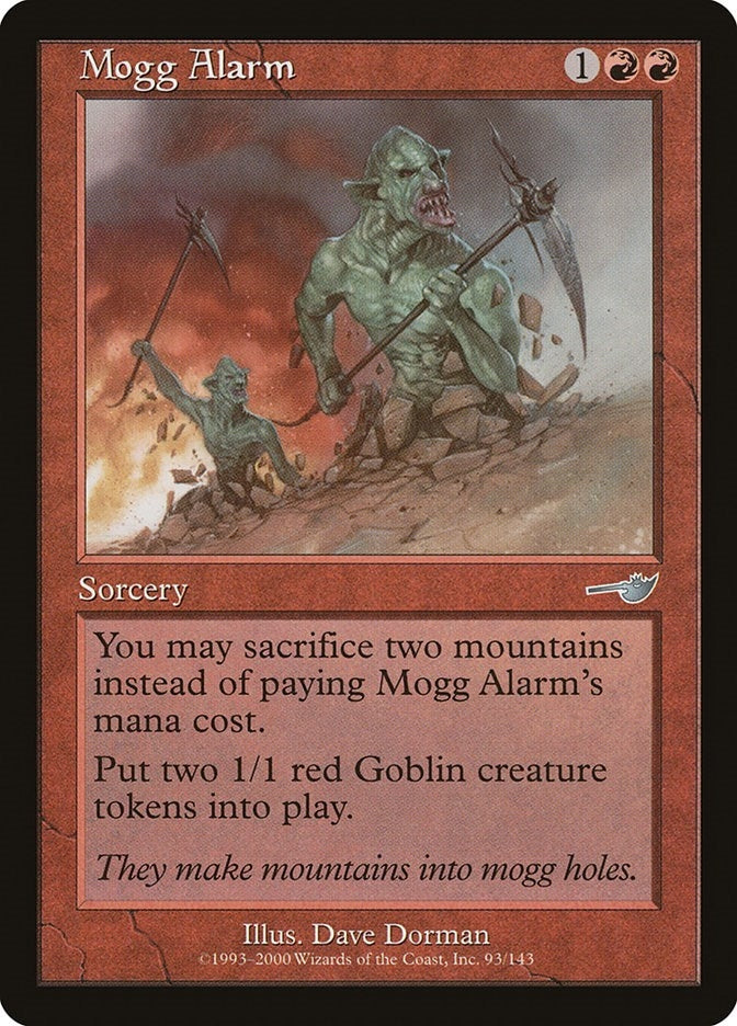 Image for Mogg Alarm (93) (NMS) - Magic: The Gathering