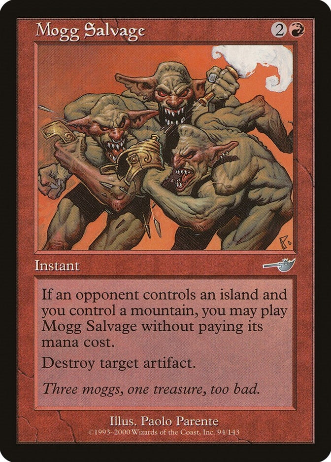 Image for Mogg Salvage (94) (NMS) - Magic: The Gathering