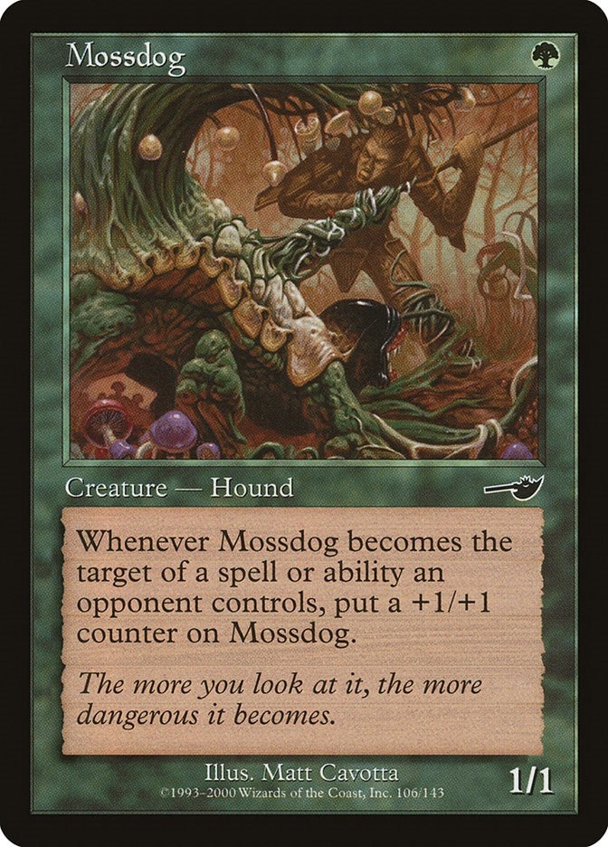 Image for Mossdog (106) (NMS) - Magic: The Gathering