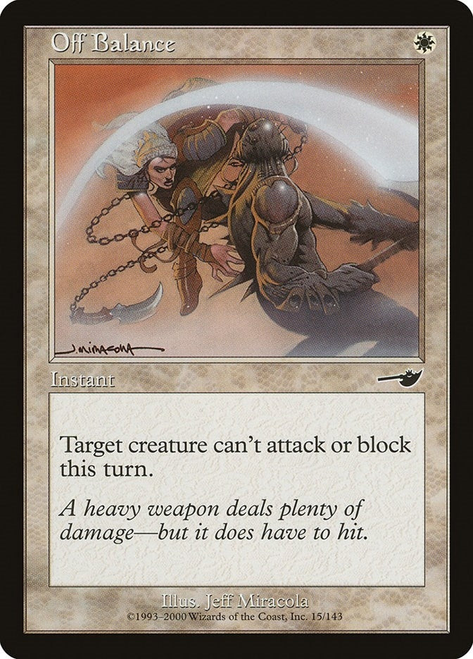 Image for Off Balance (15) (NMS) - Magic: The Gathering