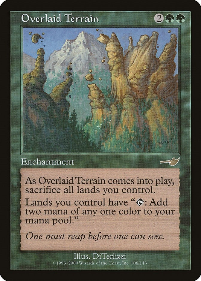 Image for Overlaid Terrain (108) (NMS) - Magic: The Gathering