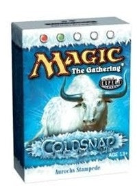 Image for Coldsnap - Aurochs Stampede Precon Theme Deck - Magic: The Gathering
