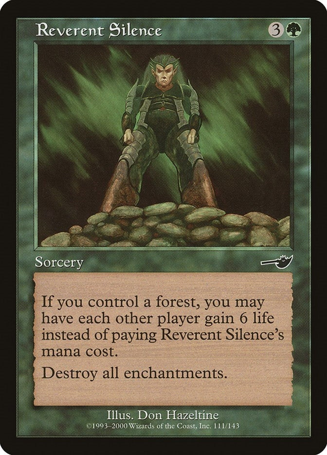 Image for Reverent Silence (111) (NMS) - Magic: The Gathering