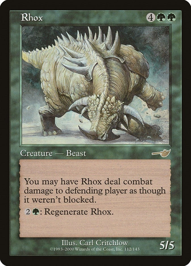 Image for Rhox (112) (NMS) - Magic: The Gathering