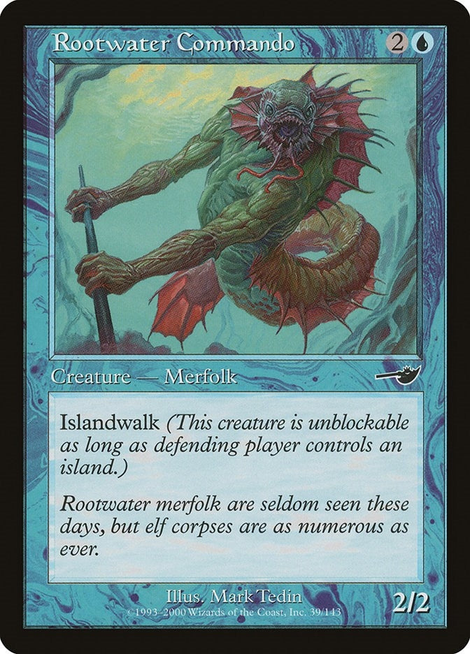 Image for Rootwater Commando (39) (NMS) - Magic: The Gathering