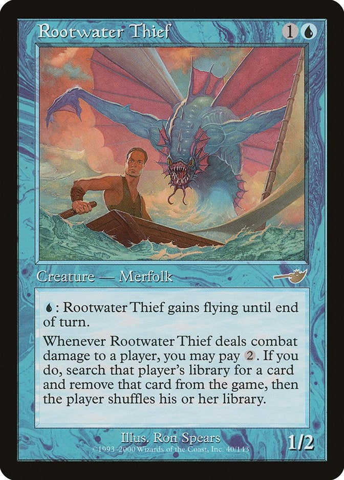 Image for Rootwater Thief (40) (NMS) - Magic: The Gathering