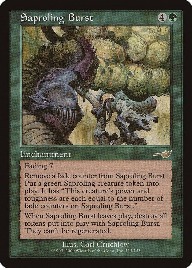 Image for Saproling Burst (113) (NMS) - Magic: The Gathering