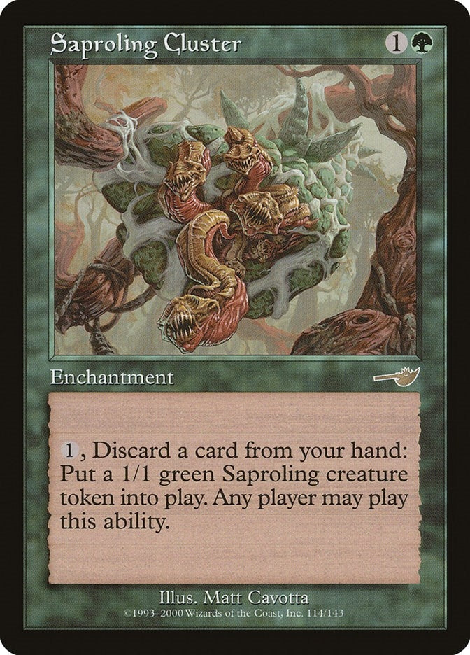 Image for Saproling Cluster (114) (NMS) - Magic: The Gathering