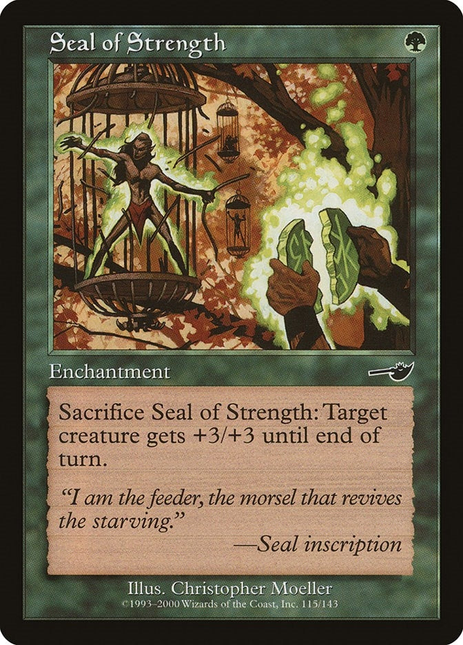 Image for Seal of Strength (115) (NMS) - Magic: The Gathering