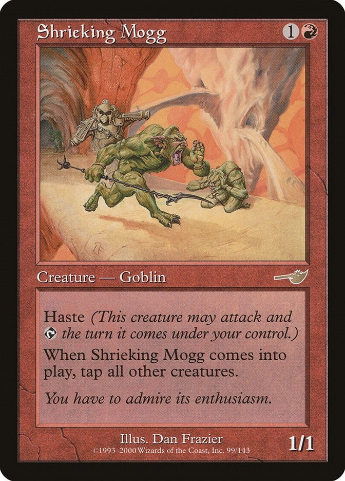 Image for Shrieking Mogg (99) (NMS) - Magic: The Gathering