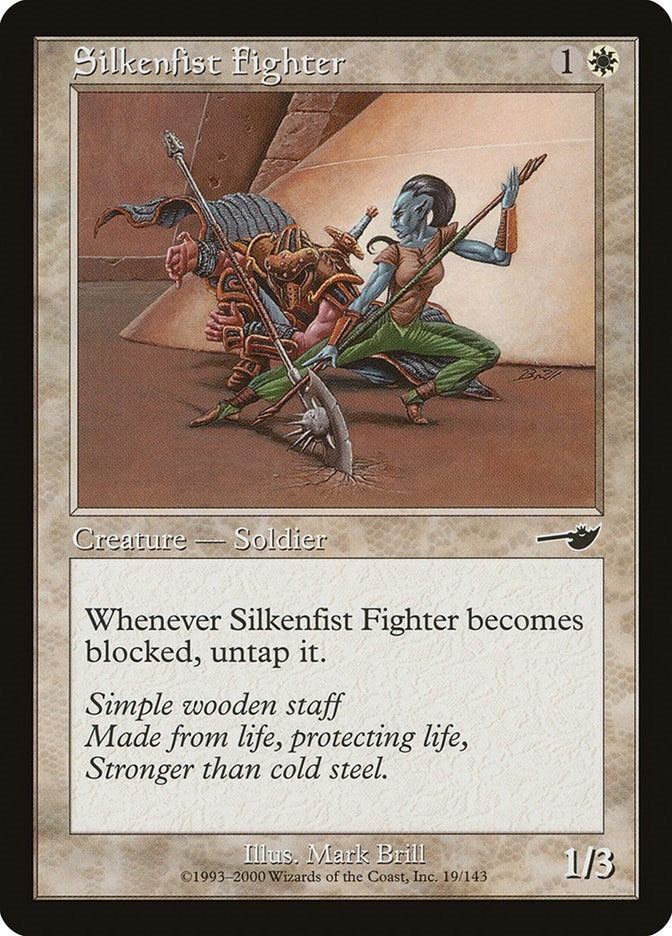 Image for Silkenfist Fighter (19) (NMS) - Magic: The Gathering