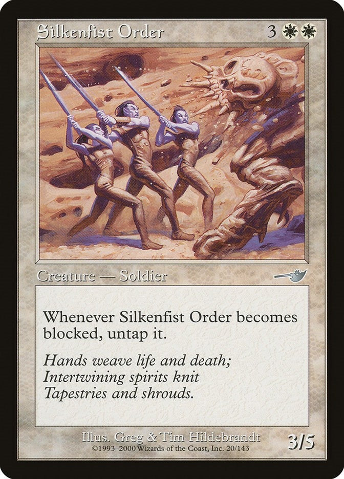 Image for Silkenfist Order (20) (NMS) - Magic: The Gathering