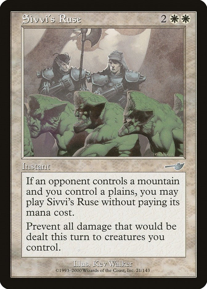 Image for Sivvi's Ruse (21) (NMS) - Magic: The Gathering