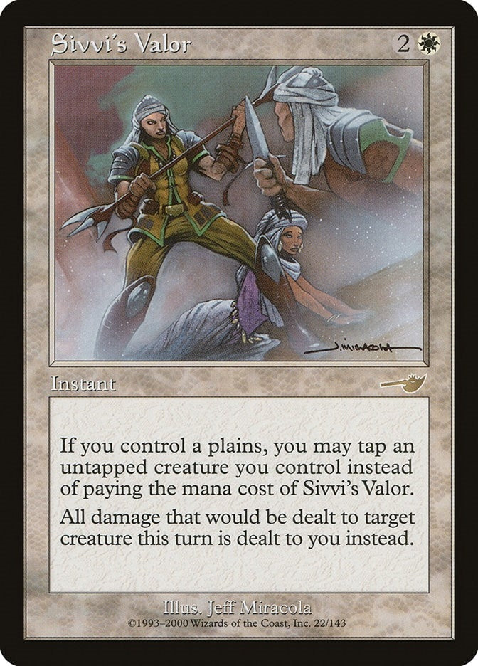 Image for Sivvi's Valor (22) (NMS) - Magic: The Gathering