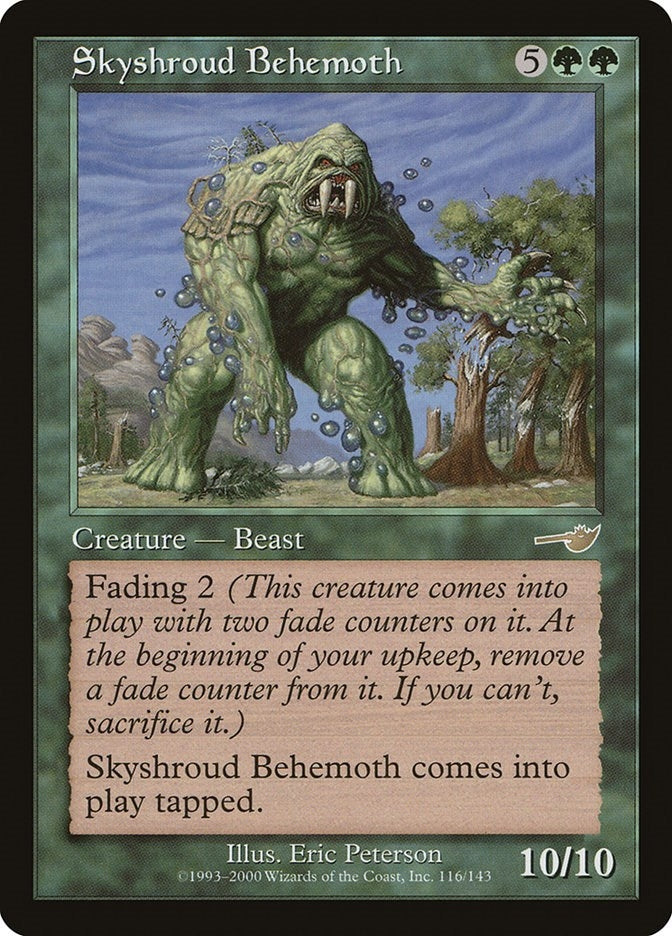 Image for Skyshroud Behemoth (116) (NMS) - Magic: The Gathering
