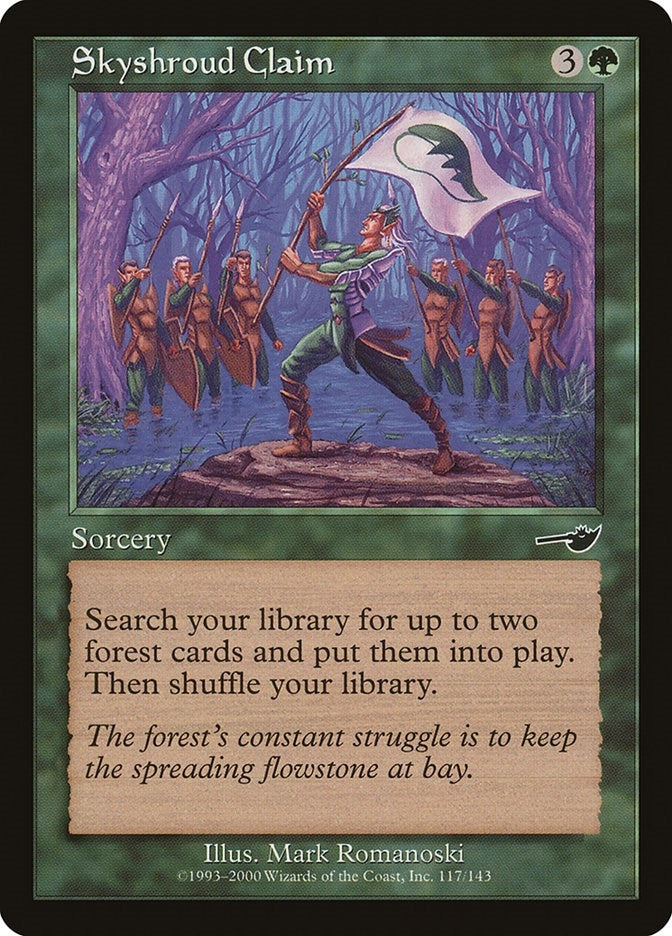 Image for Skyshroud Claim (117) (NMS) - Magic: The Gathering