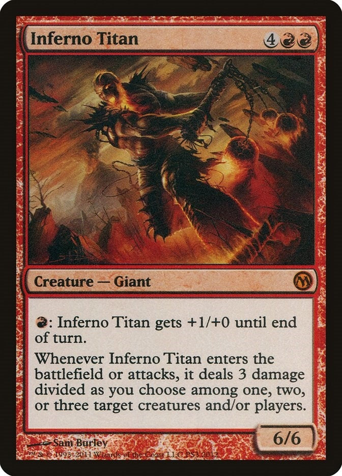 Image for Inferno Titan (PS3 2012) (MEDIA) - Magic: The Gathering