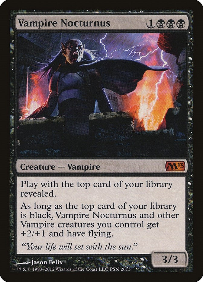 Image for Vampire Nocturnus (PSN 2013) (MEDIA) - Magic: The Gathering