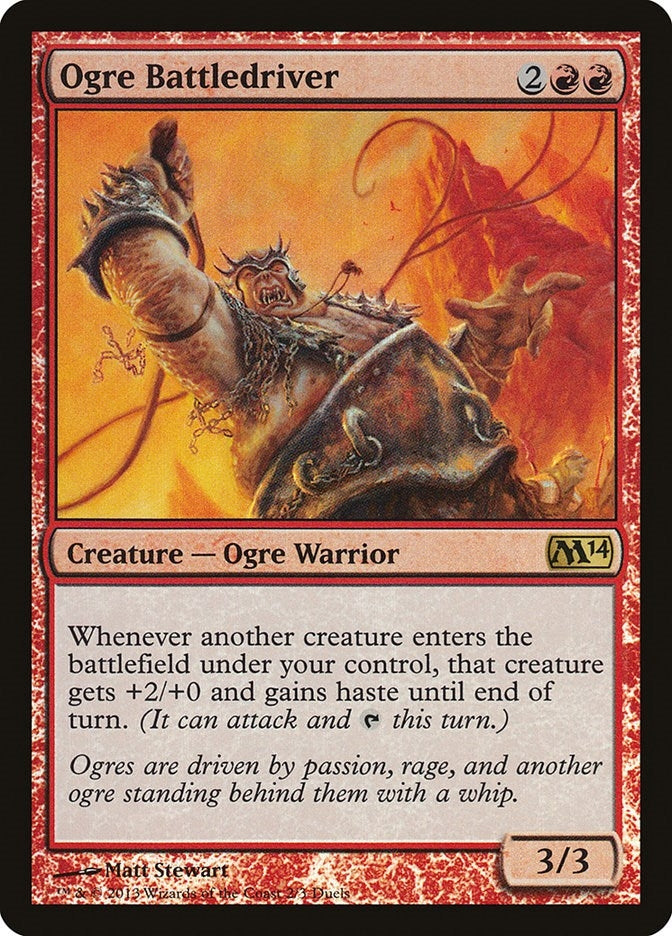 Image for Ogre Battledriver (2) (MEDIA) - Magic: The Gathering