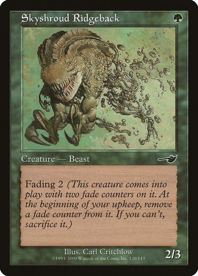 Image for Skyshroud Ridgeback (120) (NMS) - Magic: The Gathering