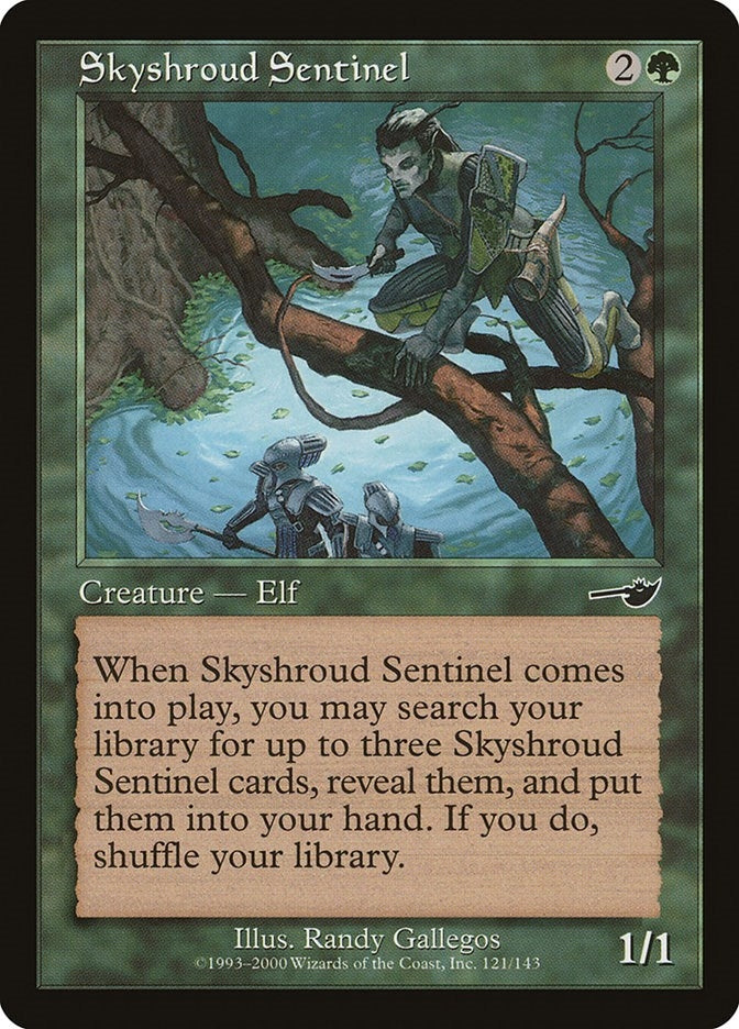 Image for Skyshroud Sentinel (121) (NMS) - Magic: The Gathering