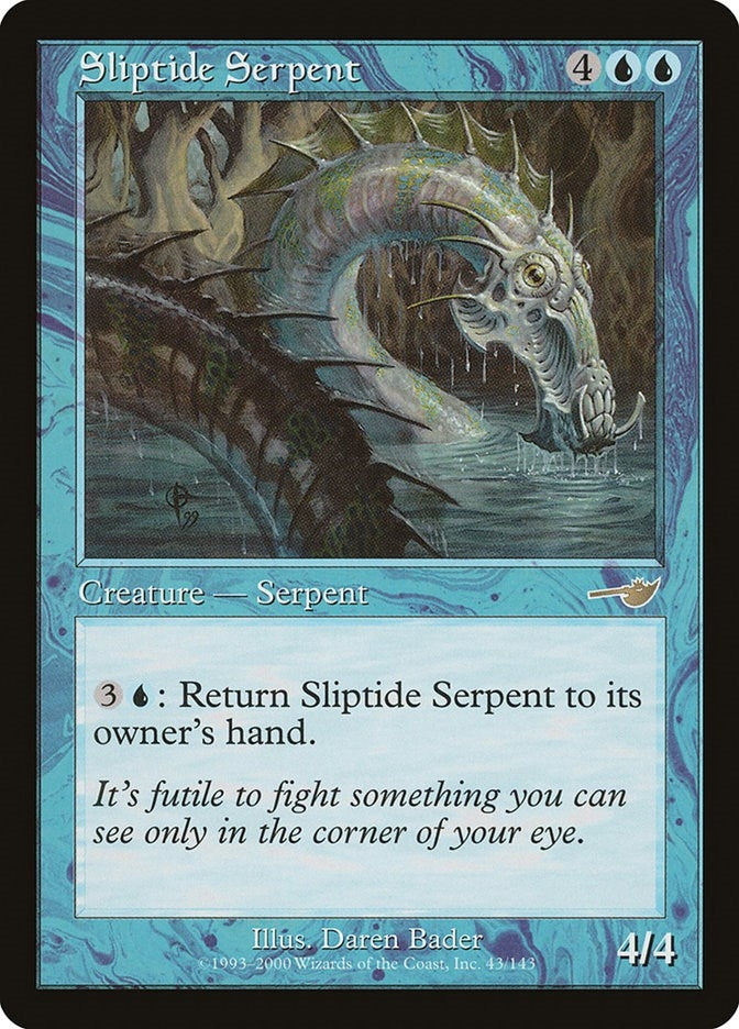 Image for Sliptide Serpent (43) (NMS) - Magic: The Gathering