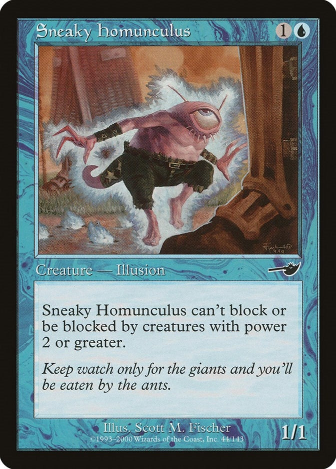 Image for Sneaky Homunculus (44) (NMS) - Magic: The Gathering