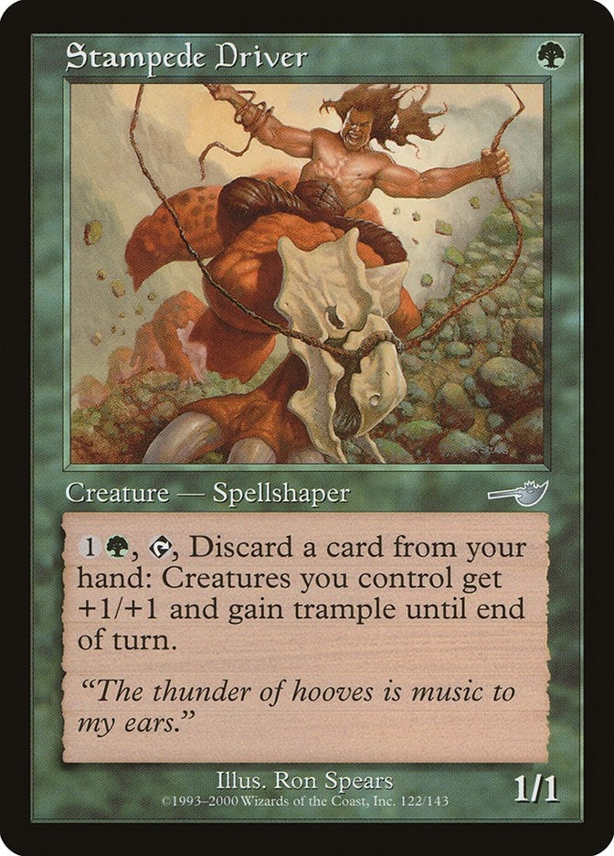 Image for Stampede Driver (122) (NMS) - Magic: The Gathering
